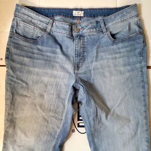 Maurices Light Blue Boot Cut Jeans